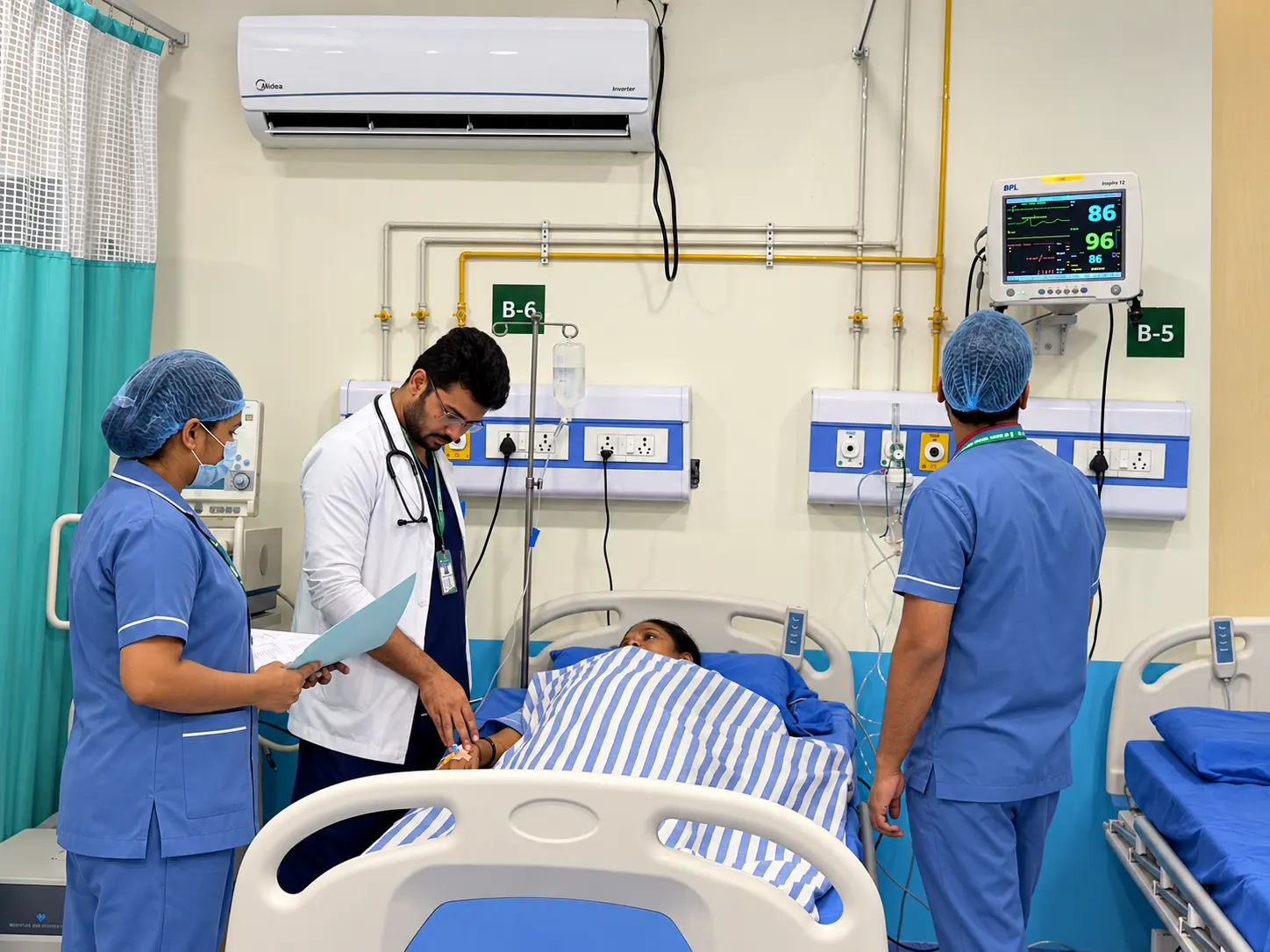 Comprehensive care in the hospital ward